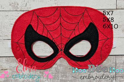 Spider Powers On! 🕷️ - ITH Mask and Bracelet - Machine Embroidery Design