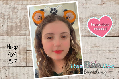 Pluto Headband - ITH Project - Machine Embroidery Design