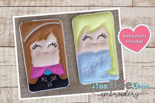 Frozen Princess - Candy Holder - ITH Project - Machine Embroidery Design