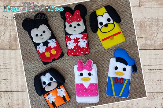 Disney Chocolate Bar Holder- ITH Project  - Machine Embroidery Design