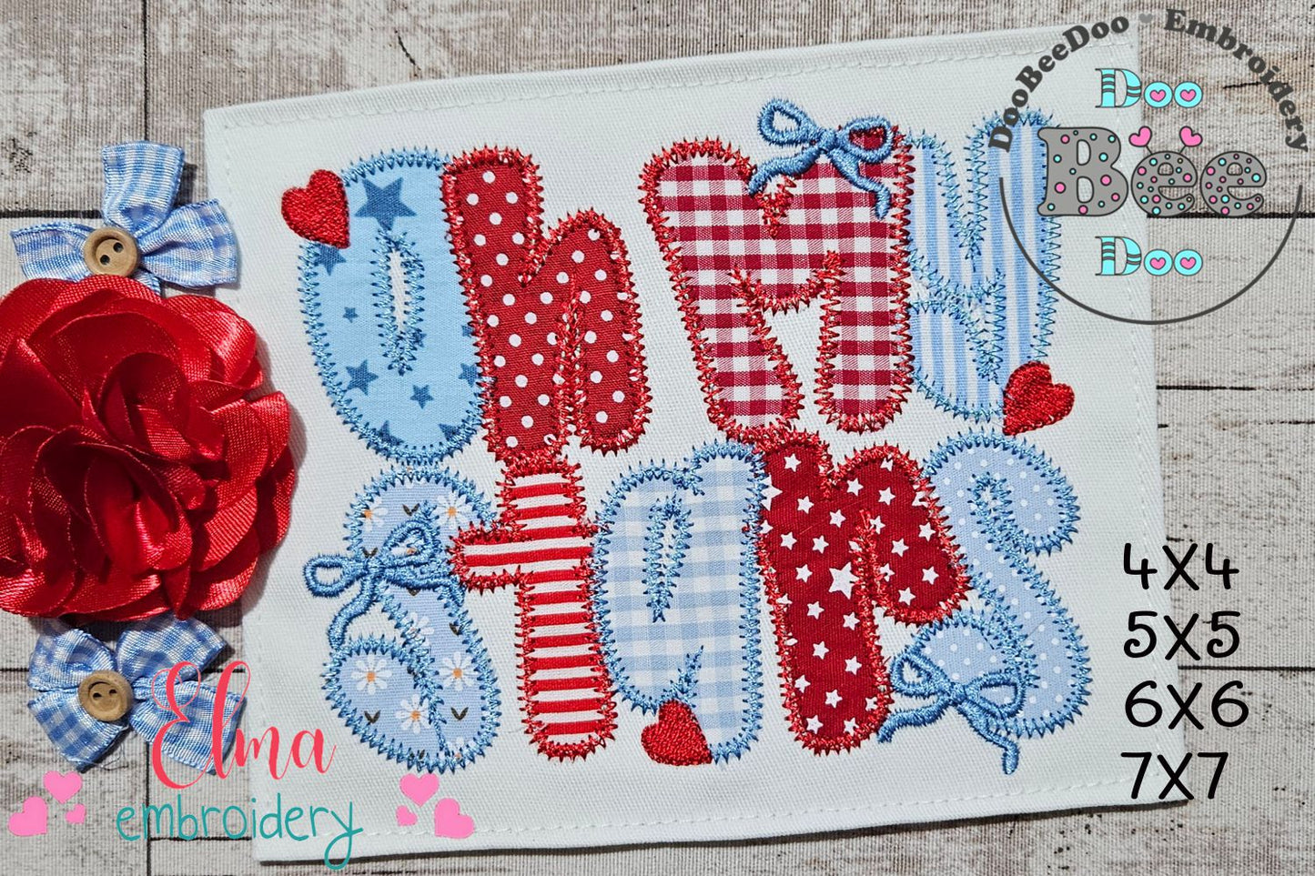 ⭐ Oh My Stars ✨ – Applique – Machine Embroidery Design