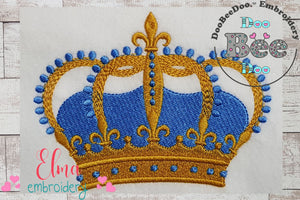 Royal Crown - Fill Stitch