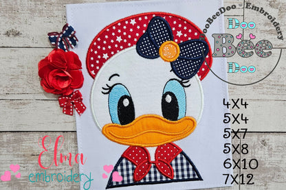 Sailor Daisy - Applique - Machine Embroidery Design