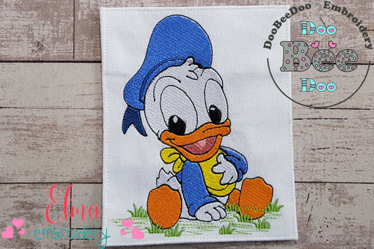 Baby Duck - Fill Stitch - Machine Embroidery Design