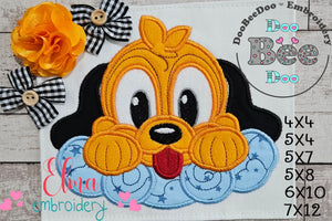 Baby Pluto - Applique - Machine Embroidery Design