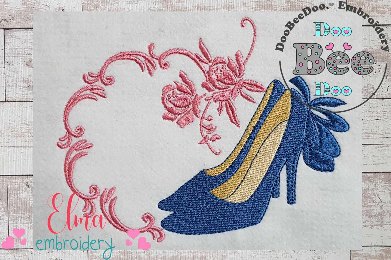 FSL High Heels Embroidery Design | EmbroideryDesigns.com