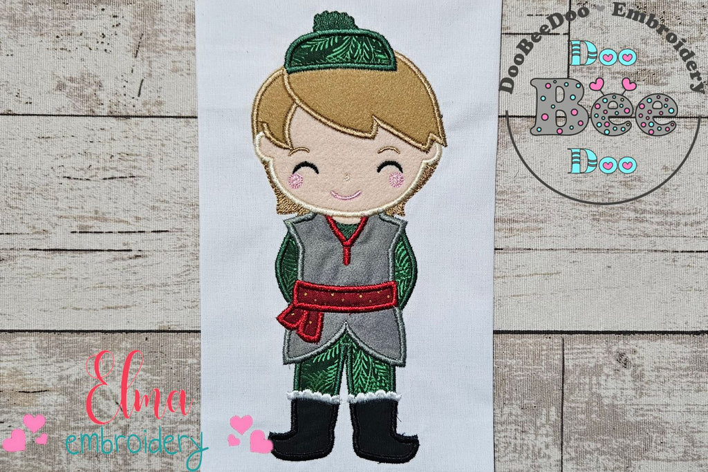 Frozen Kristoff Cute - Applique