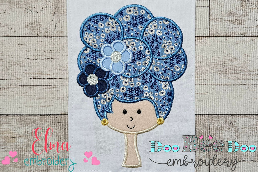 Big Hair Doll - Applique