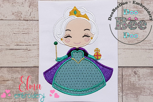 Princess Elsa Fever Cute - Applique