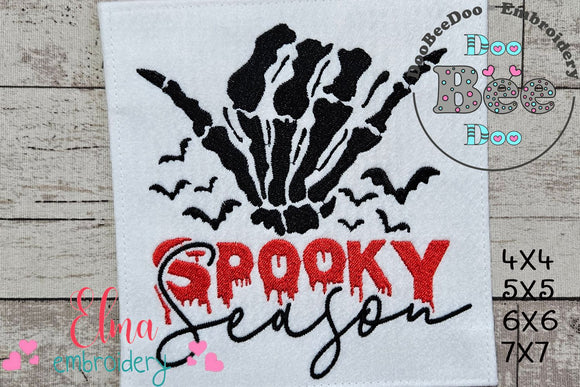 Spooky Season - Fill Stitch Embroidery