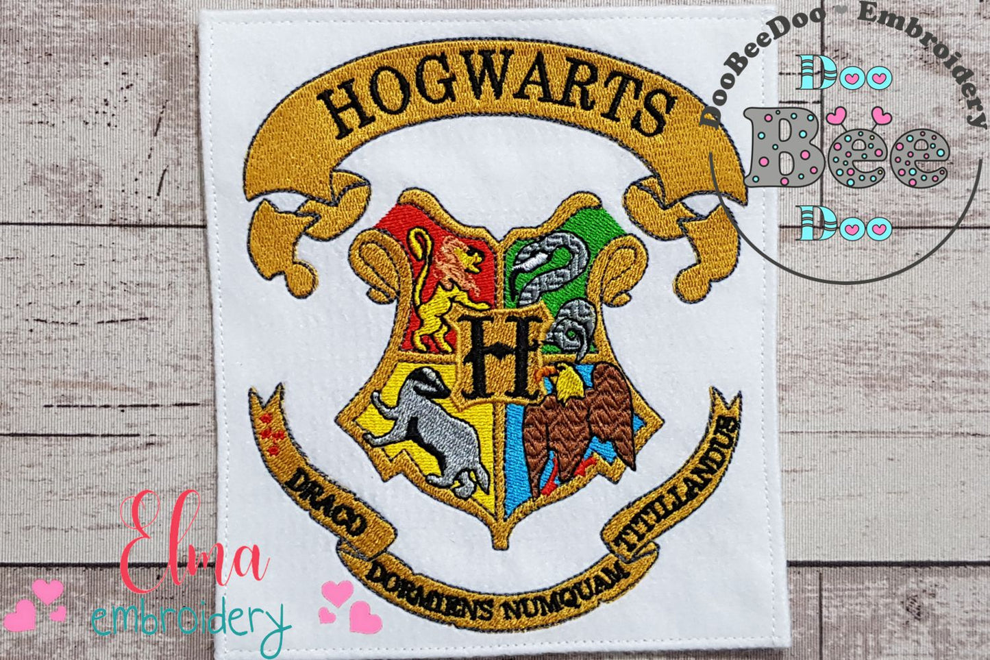 School of Magic - Fill Stitch Embroidery
