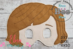 Inside Out Riley Mask ITH Project - Applique - Machine Embroidery Design