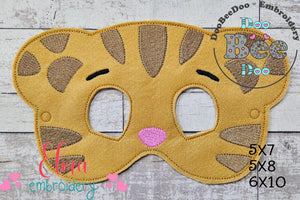 Daniel Tiger Mask ITH Project - Applique - Machine Embroidery Design