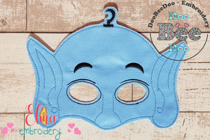 Aladdin Genie Mask - ITH Project - Machine Embroidery Design