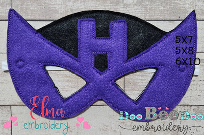 Super Archer Power! Hawkeye ITH Set – Mask and Bracelet – Machine Embroidery Design