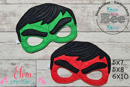💚❤️ Hulk Power Duo Mask & Bracelet – ITH Project – Machine Embroidery Design