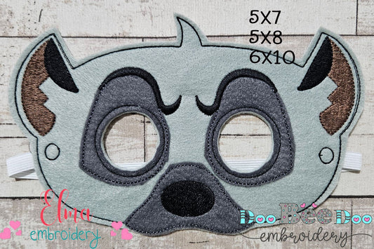 🦴 The Lion King Hyena Mask - ITH Project - Machine Embroidery Design