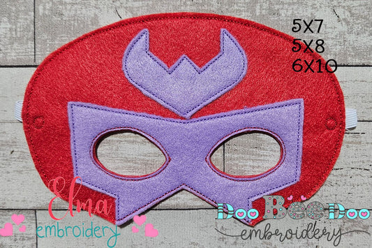 X-Villain Magneto Mask 🦹 – ITH Felt Mask – Machine Embroidery Design