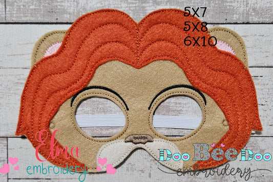 Mufasa the Brave 🦁 – ITH Project – Machine Embroidery Design