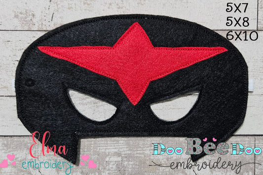 🌌 Galactic Nova Mask – ITH Project – Machine Embroidery Design