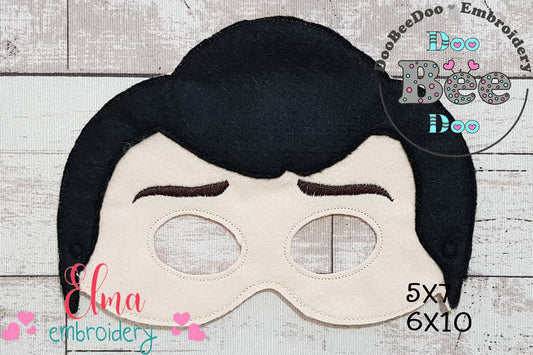 Prince Mask - ITH Project - Machine Embroidery Design