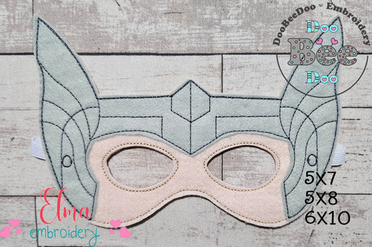 🔨 Thor Mask – ITH Project – Machine Embroidery Design