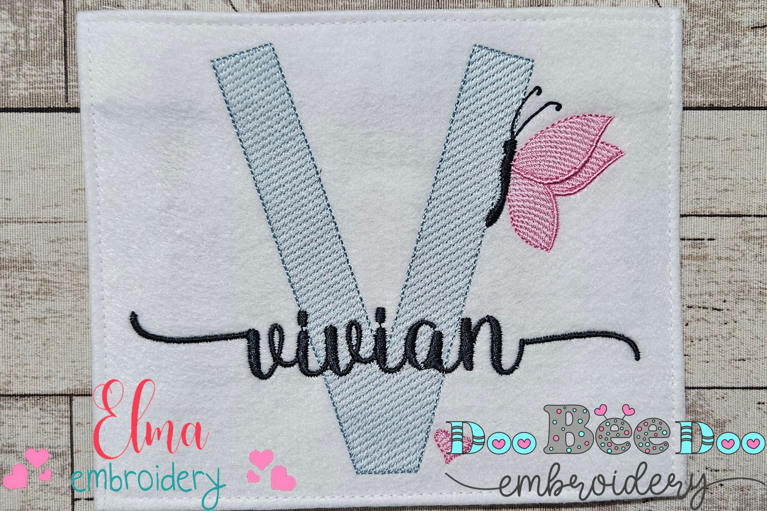 Pop Machine Embroidery Font Monogram Alphabet Monogram 