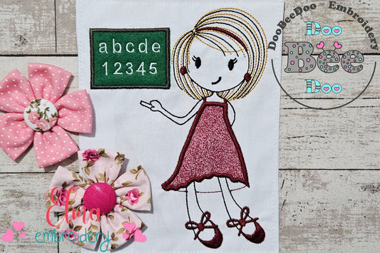 Swirly Girl Teaching - Applique