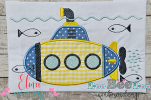 Submarine Fish - Applique