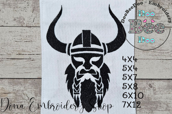 Viking - Fill Stitch - Machine Embroidery Design