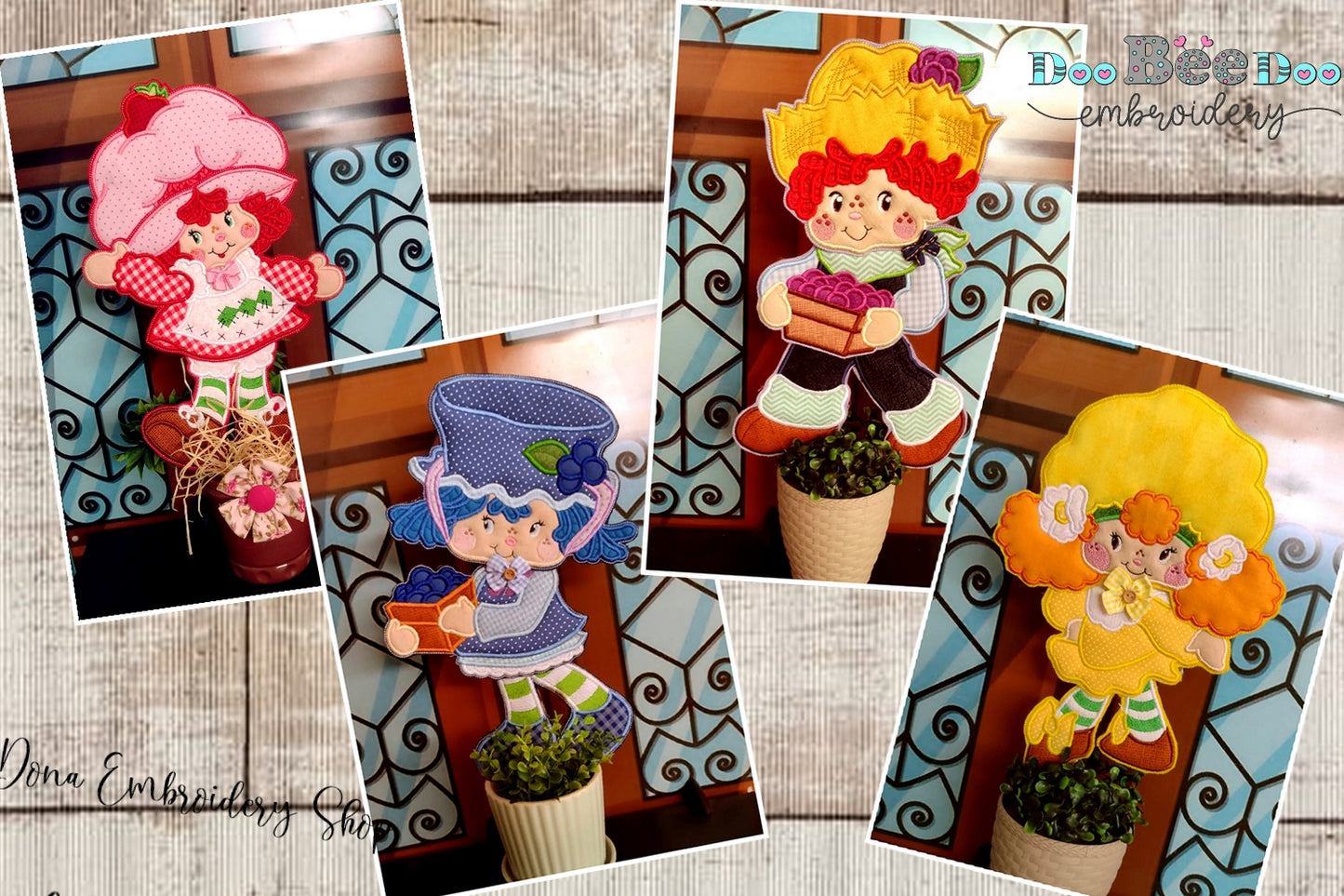 Nostalgic Dolls Designs Bundle - ITH Project - Machine Embroidery Design