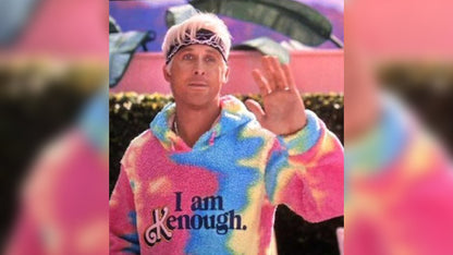 I am Kenough - Barbie Movie - Fill Stitch Embroidery