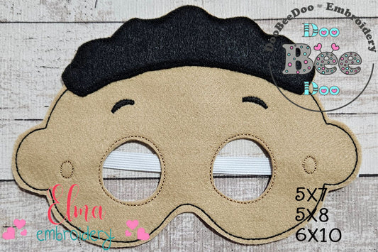 Franklin Mask – Appliqué – ITH Project