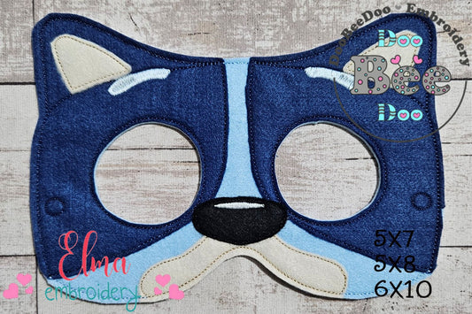 Bluey Mask – Appliqué – ITH Project
