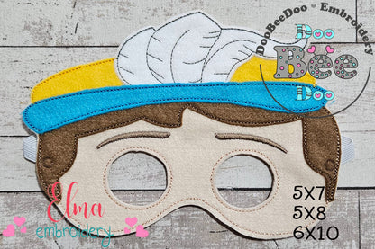Snow White Collection Mask – Appliqué – ITH Project