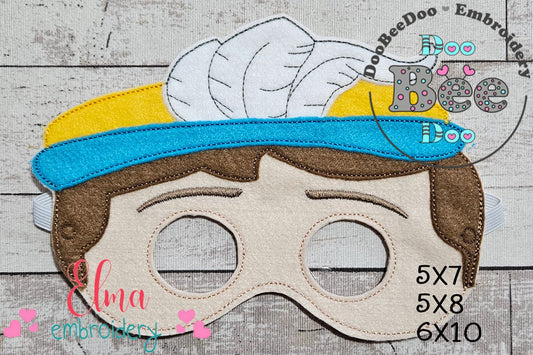 👑 Snow White’s Prince Mask – Appliqué – ITH Project