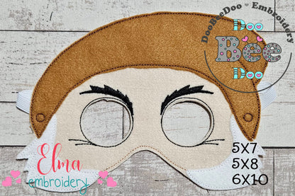 Snow White Collection Mask – Appliqué – ITH Project