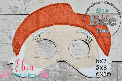 Snow White Collection Mask – Appliqué – ITH Project