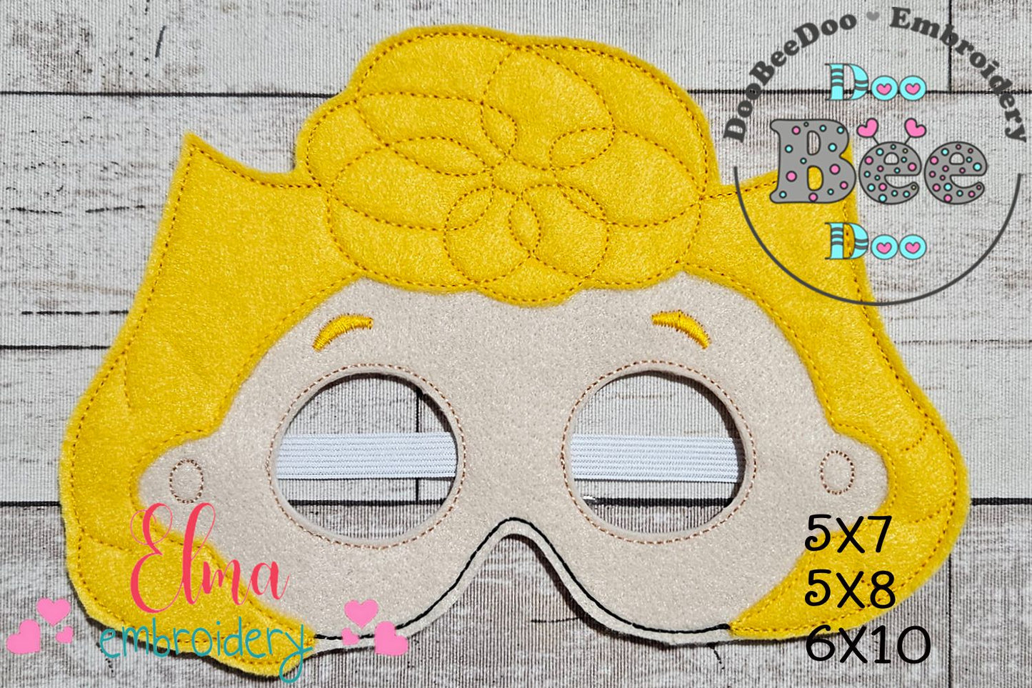 Sally Mask – Appliqué – ITH Project
