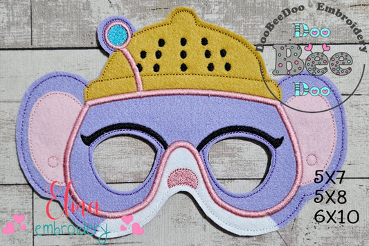 SuperKitties Lab Rat Mask – Appliqué – ITH Project