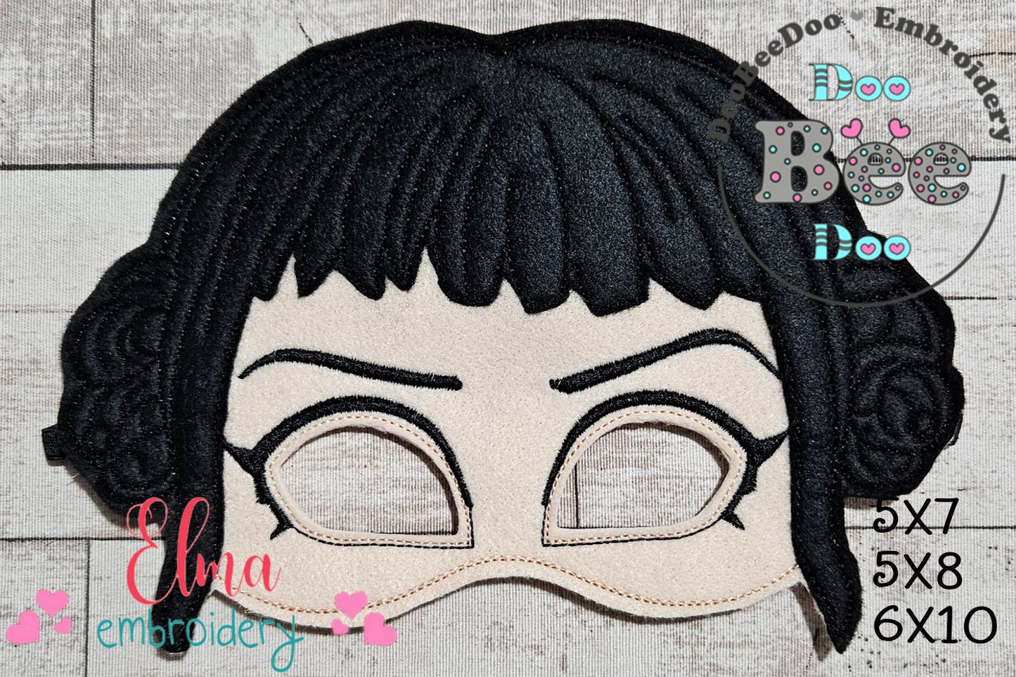 Zoey Mask – Appliqué – ITH Project