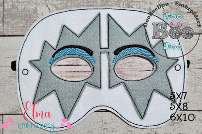 🎭 Rock Legends Mask Set – Appliqué – ITH Project 🎤⚡🎸