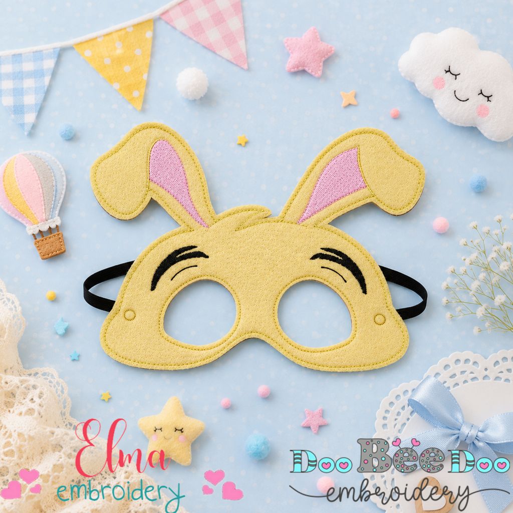 Winnie the Pooh Friends Masks Collection – Appliqué – ITH Project