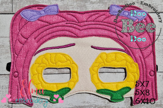 Mira with Corn Eyes Mask – Appliqué – ITH Project