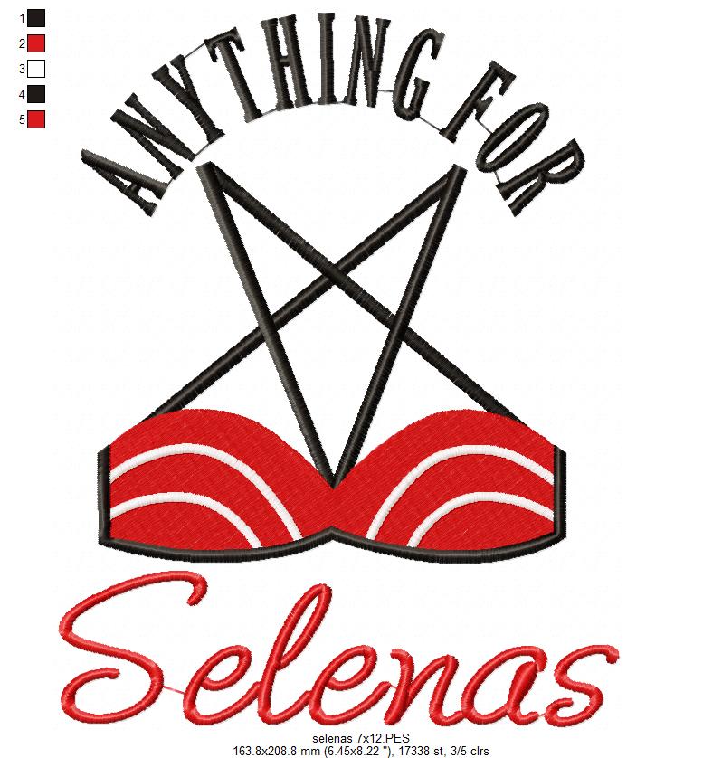 Anything for Selena's - Fill Stitch Embroidery