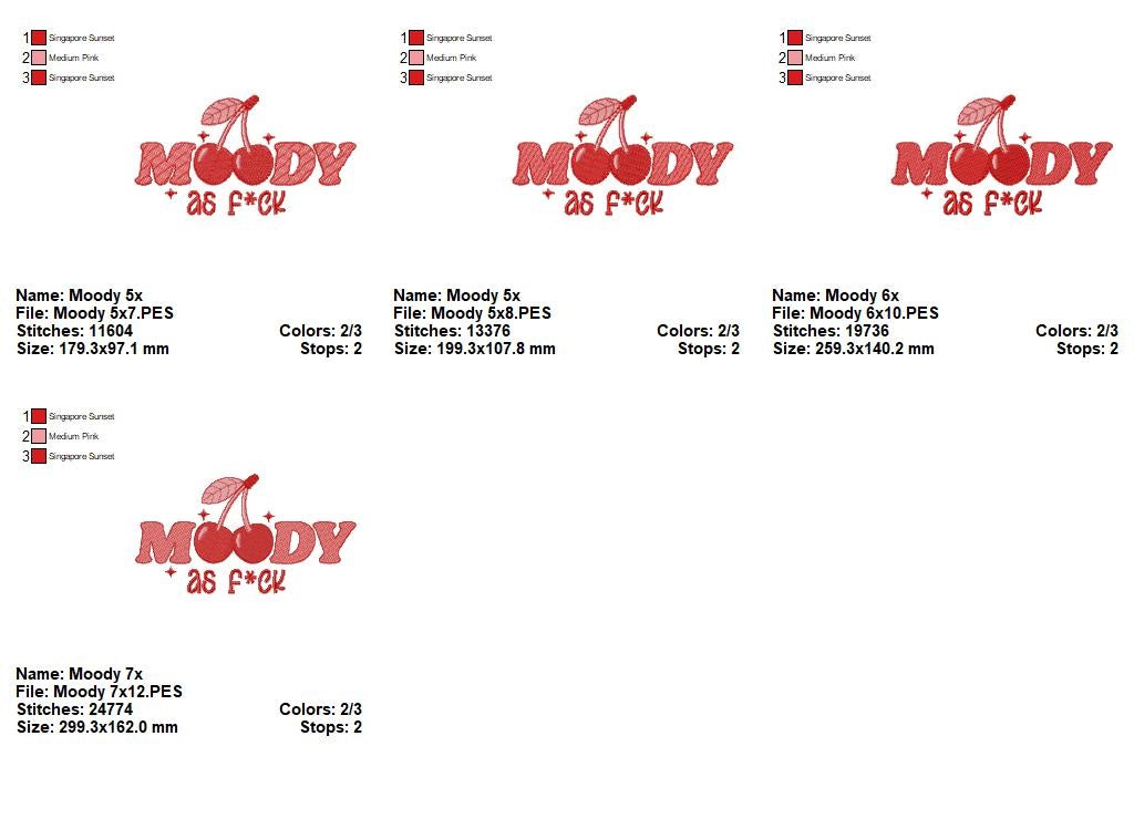 Groovy Valentine's Day - Fill Stitch - Machine Embroidery Design