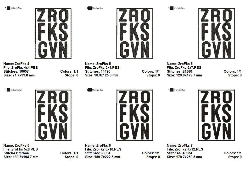 Sarcastic Funny Saying - Fill Stitch - Machine Embroidery Design