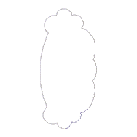 Chef Girl Dish Cloth Hanger - ITH Project - Machine Embroidery Design