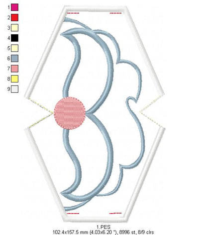Santa Claus Face Mask - ITH Project - Machine Embroidery Design
