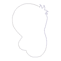 Easter Bunny Ornament - ITH Project - Machine Embroidery Design